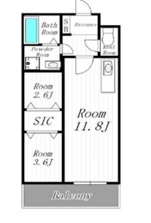 MODERN PALAZZO天神南の物件間取画像